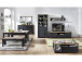 Esstisch >Jasmin< in Graphit - 160x76x90cm (BxHxT)