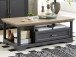 Couchtisch >Jasmin< in Graphit - 120x45x67cm (BxHxT)