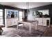 Buffet >Jasmin< in Pinie-Hell aus Metall - 166x205x48cm (BxHxT)