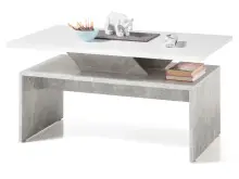 Couchtisch >Alicante I< in Beton - 100x50x60cm (BxHxT)