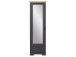 Garderobenschrank >Jasmin< in Graphit - 65x204x41cm (BxHxT)