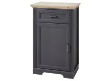 Schuhschrank >Jasmin< in Antik aus Metall - 65x102x41cm (BxHxT)