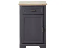 Schuhschrank >Jasmin< in Antik aus Metall - 65x102x41cm (BxHxT)