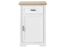 Schuhschrank >Jasmin< in Antik aus Metall - 65x102x41cm (BxHxT)