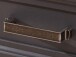 Schuhschrank >Jasmin< in Antik aus Metall - 65x102x41cm (BxHxT)