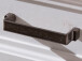 Schuhschrank >Jasmin< in Antik aus Metall - 65x102x41cm (BxHxT)
