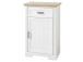 Schuhschrank >Jasmin< in Antik aus Metall - 65x102x41cm (BxHxT)