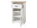 Schuhschrank >Jasmin< in Antik aus Metall - 65x102x41cm (BxHxT)