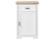 Schuhschrank >Jasmin< in Antik aus Metall - 65x102x41cm (BxHxT)