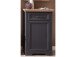 Schuhschrank >Jasmin< in Graphit - 65x102x41cm (BxHxT)