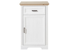 Schuhschrank >Jasmin< in Pinie-Hell - 65x102x41cm (BxHxT)