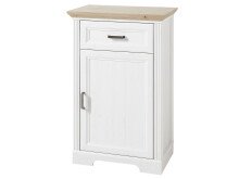 Schuhschrank >Jasmin< in Pinie-Hell - 65x102x41cm (BxHxT)