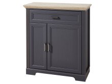 Schuhschrank >Jasmin< in Graphit - 93x102x41cm (BxHxT)