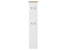 Garderobenpaneel >Jasmin< in antik - 41x195x9cm (BxHxT)