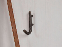 Garderobenpaneel >Jasmin< in antik - 41x195x9cm (BxHxT)