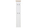 Garderobenpaneel >Jasmin< in antik - 41x195x9cm (BxHxT)