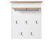 Garderobenpaneel >Jasmin< in Pinie-Hell - 93x107x30cm (BxHxT)