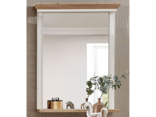 Wandspiegel >Jasmin< in Pinie-Hell - 65x83x15cm...