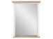 Wandspiegel >Jasmin< in Pinie-Hell - 65x83x15cm (BxHxT)