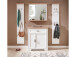 Wandspiegel >Jasmin< in Artisan Eiche - 93x83x15cm (BxHxT)