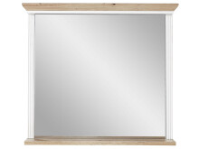 Wandspiegel >Jasmin< in Pinie-Hell - 93x83x15cm (BxHxT)