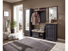 Sitzbank >Jasmin< in Antik - 93x49x41cm (BxHxT)