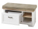Sitzbank >Jasmin< in Antik - 93x49x41cm (BxHxT)