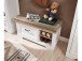 Sitzbank >Jasmin< in Pinie hell - 93x49x41cm (BxHxT)