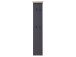 Garderoben-Set >Jasmin< in Graphit - 223x204x41cm (BxHxT)