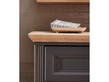 Garderoben-Set >Jasmin< in Graphit aus Metall - 281x204x41cm (BxHxT)
