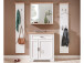 Garderoben-Set >Jasmin< in Pinie-Hell - 223x204x41cm (BxHxT)