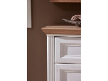 Garderoben-Set >Jasmin< in Pinie Hell - 281x204x41cm (BxHxT)