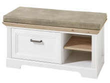 Garderoben-Set >Jasmin< in Pinie Hell - 281x204x41cm (BxHxT)