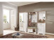 Garderoben-Set >Jasmin< in Pinie Hell - 281x204x41cm (BxHxT)