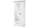 Garderoben-Set >Jasmin< in Pinie Hell - 281x204x41cm (BxHxT)