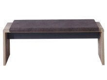 Essbank >Roger I< in Vintage/Braun - 130x49x40cm (BxHxT)