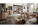 Essbank >Roger I< in Vintage/Braun - 130x49x40cm (BxHxT)