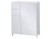 Schuhschrank >Redditch< in Lichtgrau aus Kunststoff - 80x104x39cm (BxHxT)
