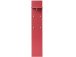 Garderobenpaneel >Redditch< in rot aus MDF - 32x164x30cm (BxHxT)