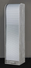 Jalousieschrank >Organizer< in Beton Silber -...