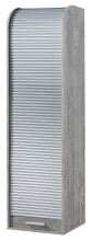 Jalousieschrank >Organizer< in Beton Silber - 45x164x40cm (BxHxT)