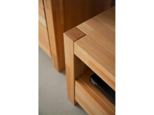 TV-Board >Leduc< in Kernbuche aus Metall - 155x58x50cm (BxHxT)