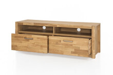 TV-Board >Leduc< in Wildeiche aus Metall - 155x58x50cm (BxHxT)