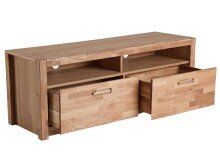 TV-Board >Leduc< in Wildeiche aus Metall - 155x58x50cm (BxHxT)