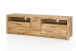 TV-Board >Leduc< in Wildeiche aus Metall - 185x58x50cm (BxHxT)