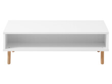 Couchtisch >Redditch I< in Alufarben aus Kunststoff - 110x35x65cm (BxHxT)