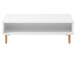 Couchtisch >Redditch I< in Alufarben aus Kunststoff - 110x35x65cm (BxHxT)
