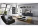Couchtisch >Redditch I< in Alufarben aus Kunststoff - 110x35x65cm (BxHxT)