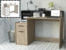 Schreibtisch >Denver I< - 126,2x93,5x59,8cm (BxHxT)