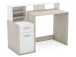 Schreibtisch >Denver I< - 126,2x93,5x59,8cm (BxHxT)